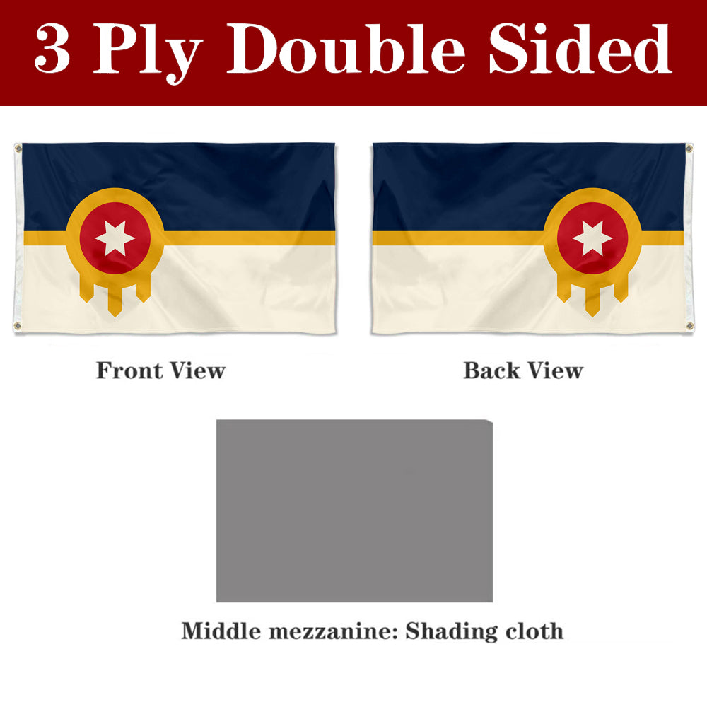 Fyon Tulsa, Oklahoma (2018) Flag Banner