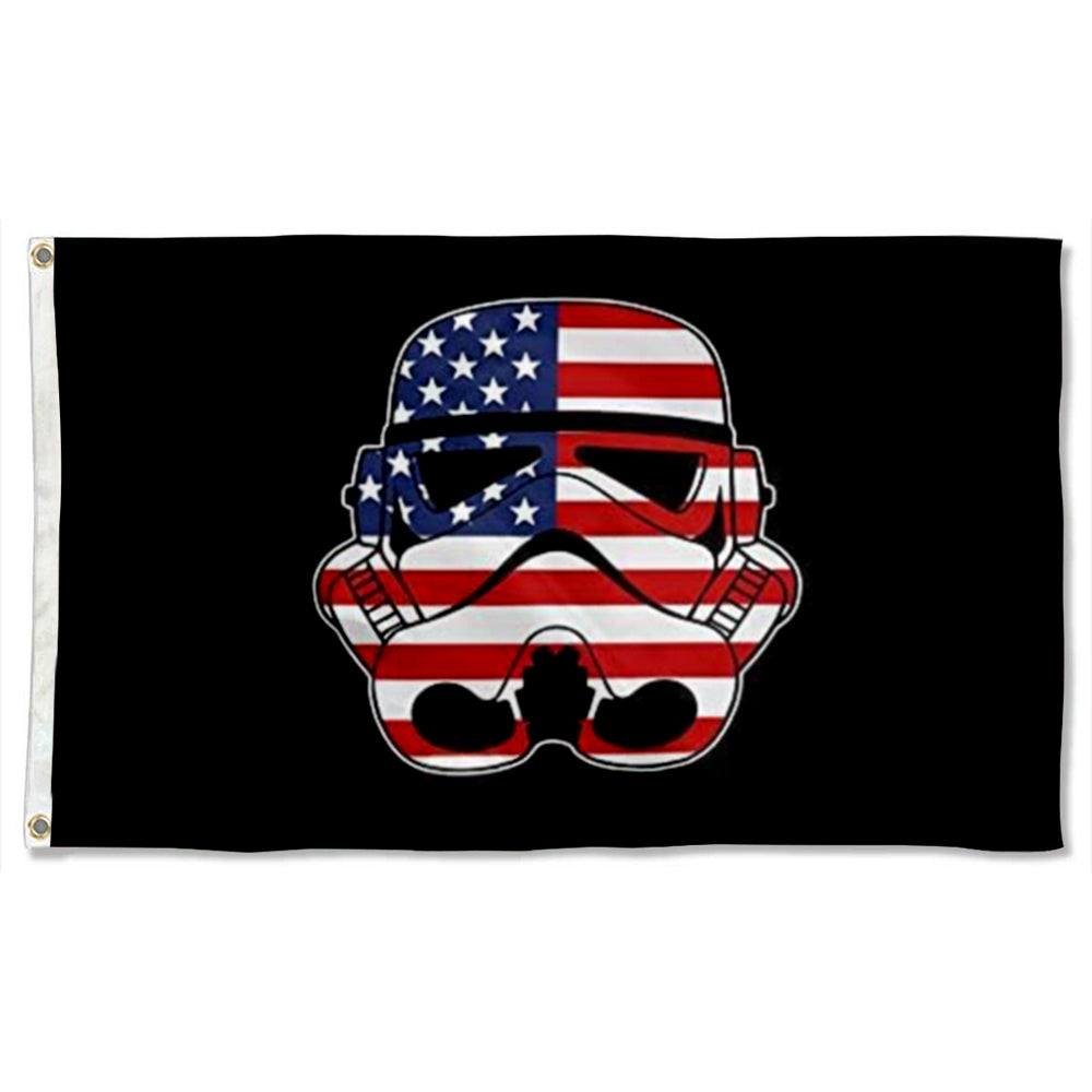 Fyon US Storm Trooper Darth Vader Flag Indoor and outdoor banner