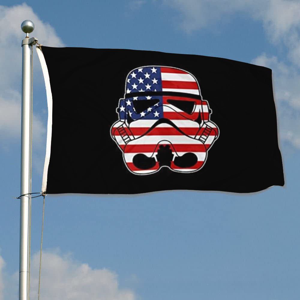 Fyon US Storm Trooper Darth Vader Flag Indoor and outdoor banner