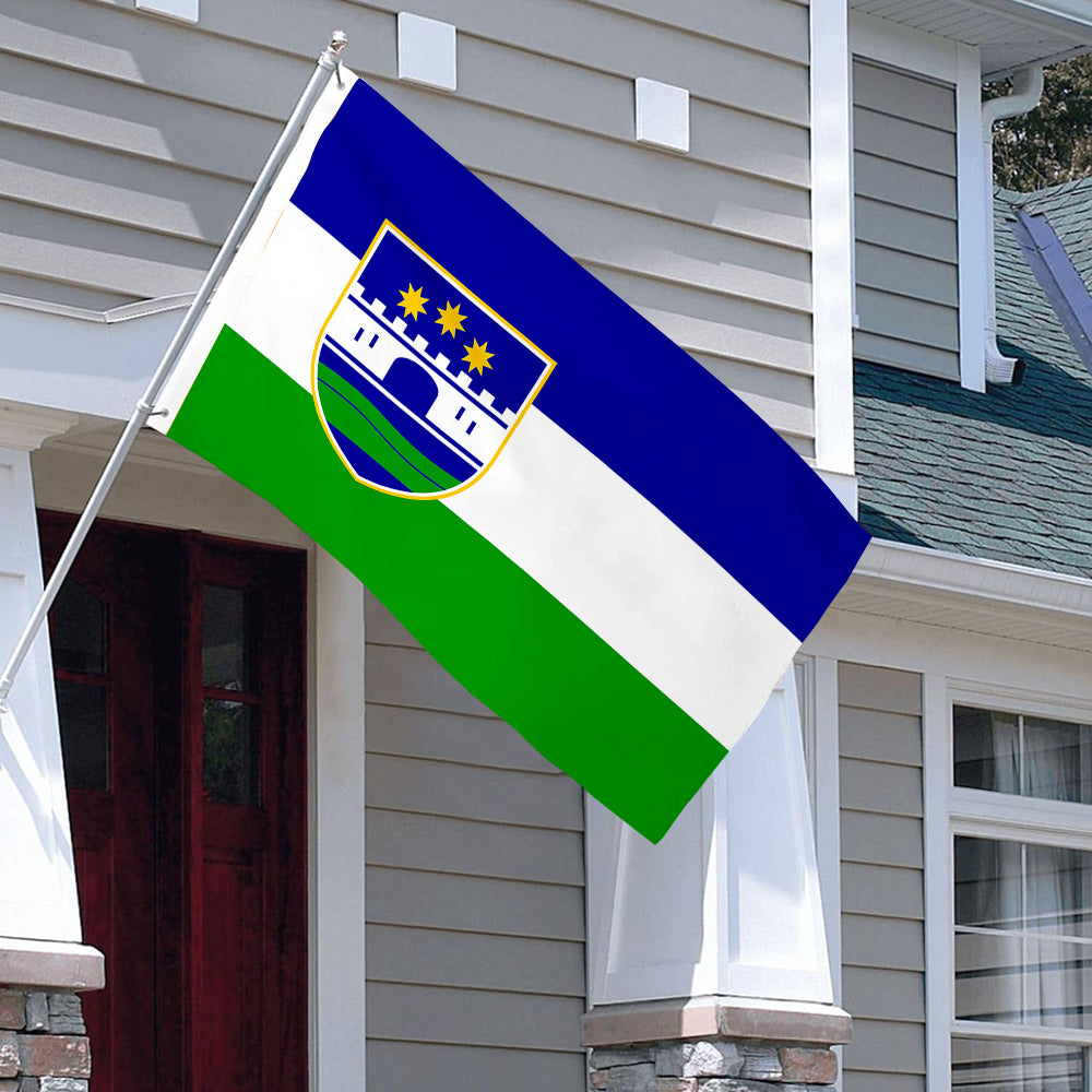 Fyon Una-Sana, Bosnia Flag Indoor and outdoor banner