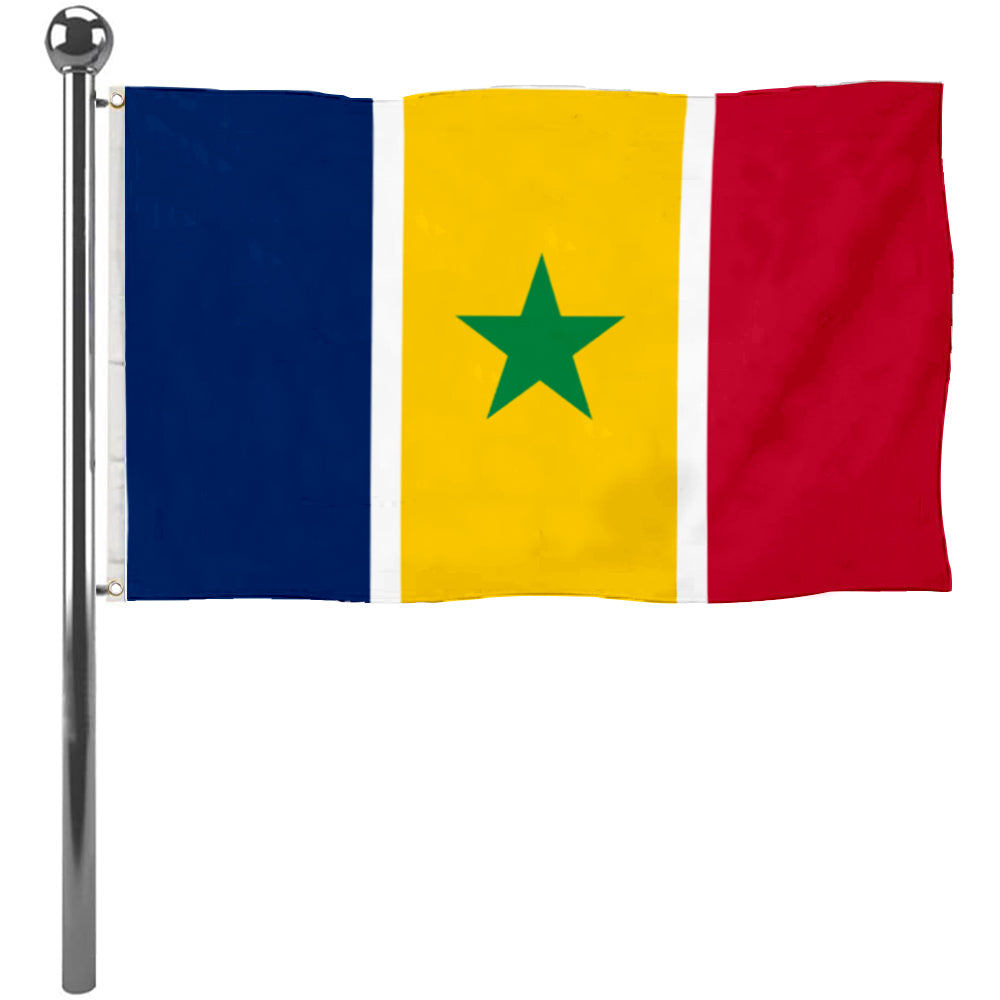 Fyon United Republic of Chad and Cameroon Flag Banner