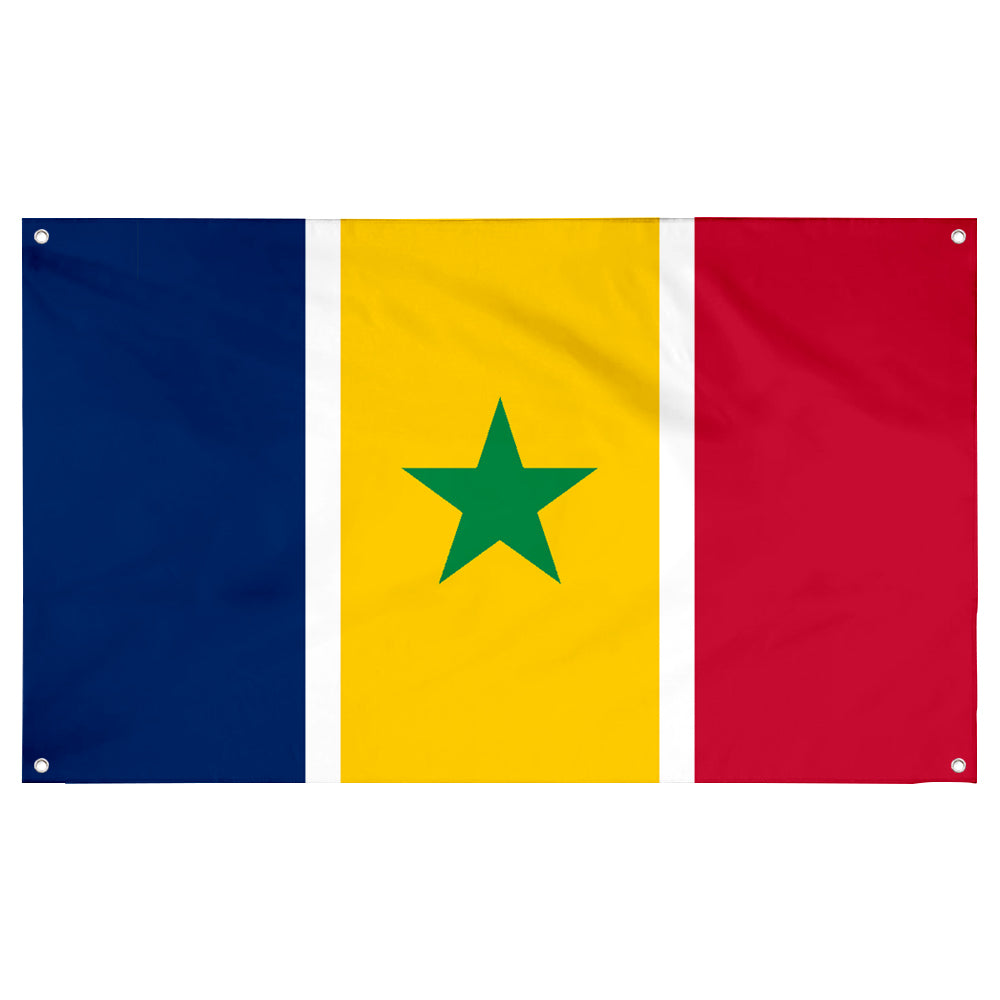 Fyon United Republic of Chad and Cameroon Flag Banner