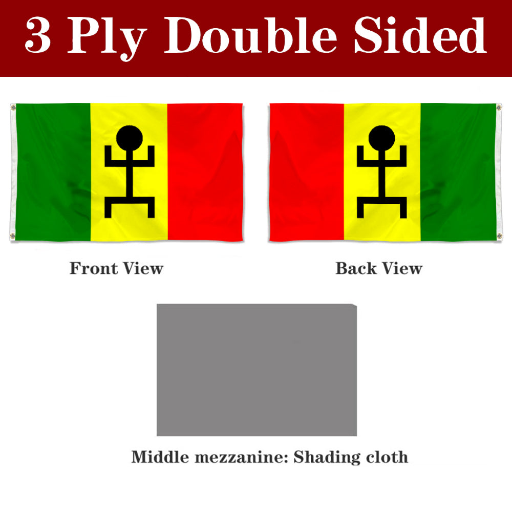 Fyon United Republic of Senegal and Mali Flag Banner