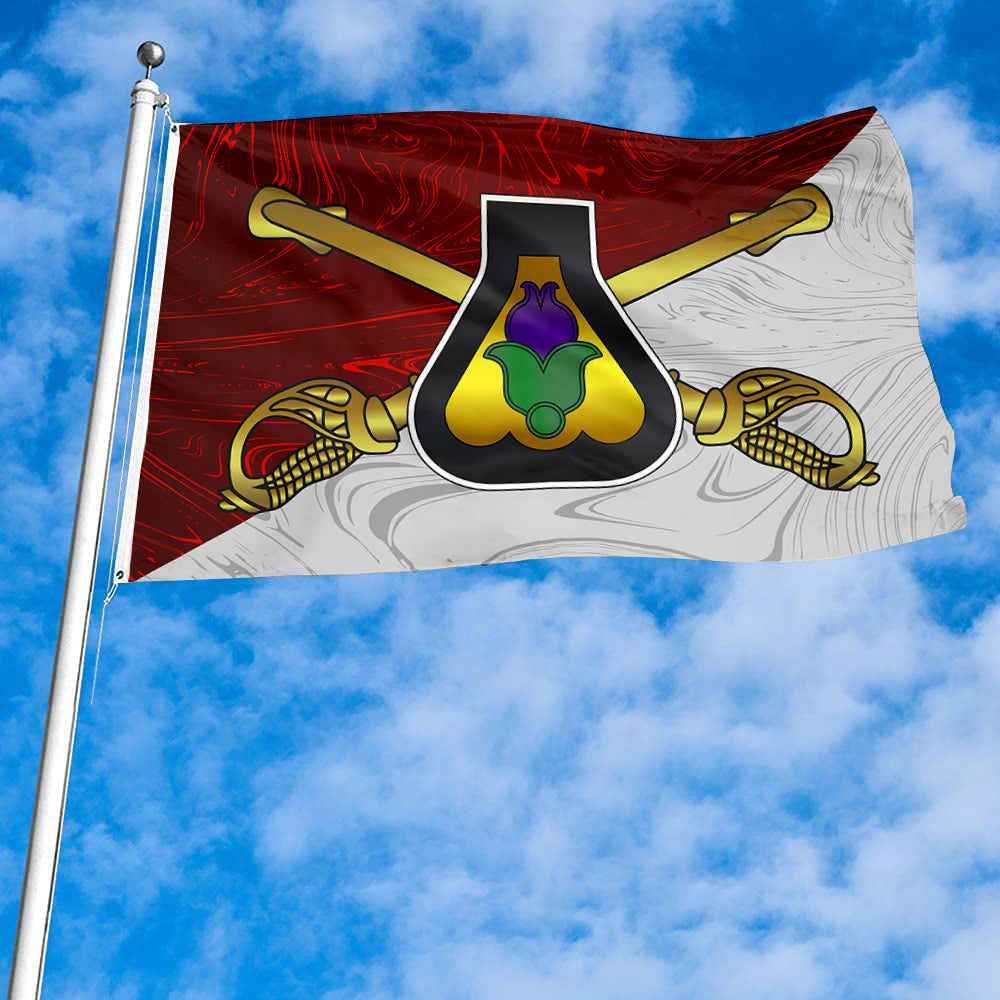 Fyon United States 21st Cavalry Division flag Indoor and outdoor banner