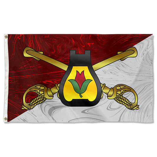Fyon United States 24th Cavalry Division flag Indoor and outdoor banner