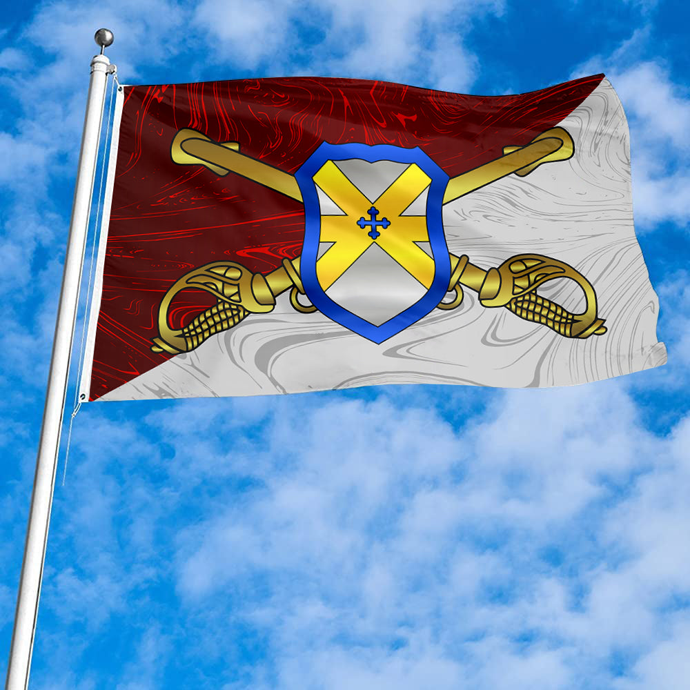 Fyon United States 62d Cavalry Division flag Indoor and outdoor banner