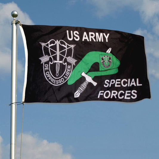 Fyon Double-sided United States Army Special Forces Polyester Flag Banner