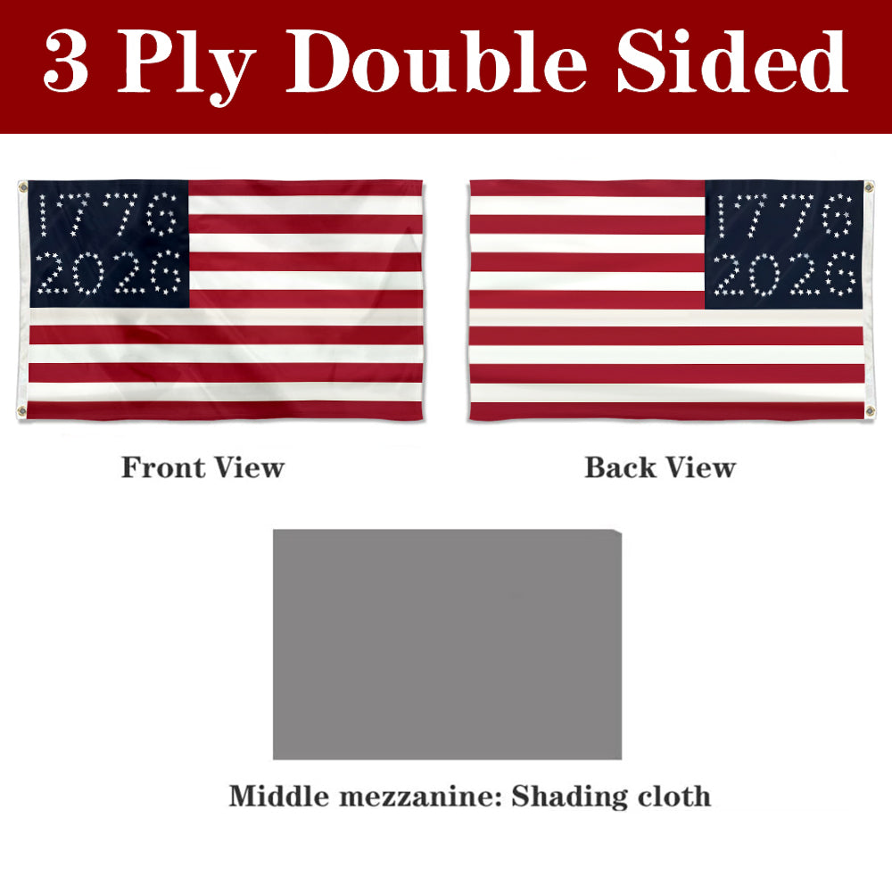 Fyon United States Semiquincentennial Flag Banner