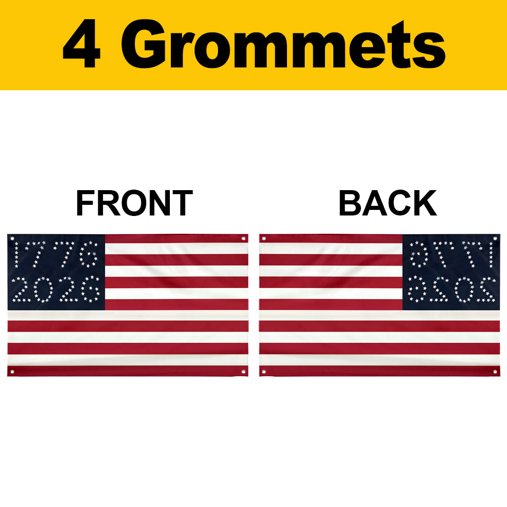 Fyon United States Semiquincentennial Flag Banner