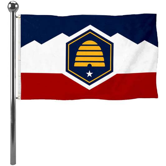 Fyon Utah Flag Banner