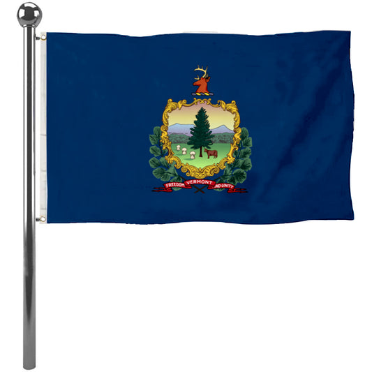 Fyon Vermont Flag Banner