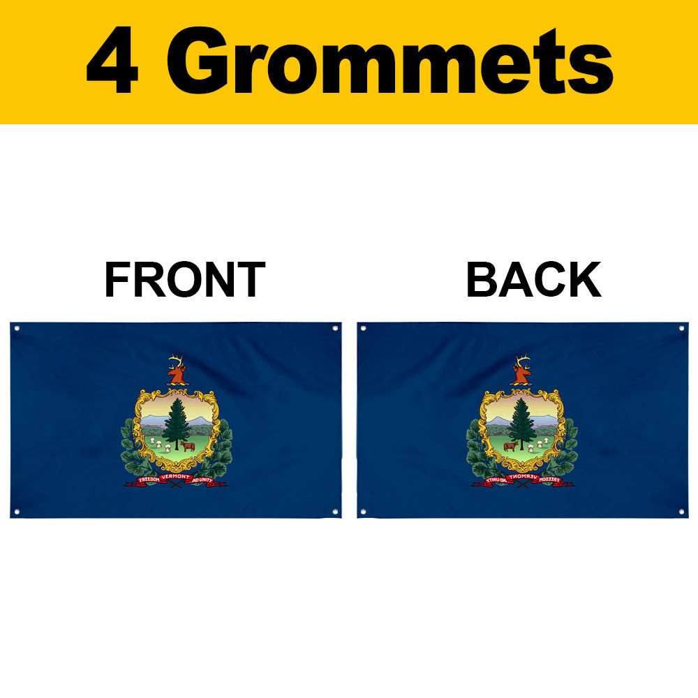 Fyon Vermont Flag Banner