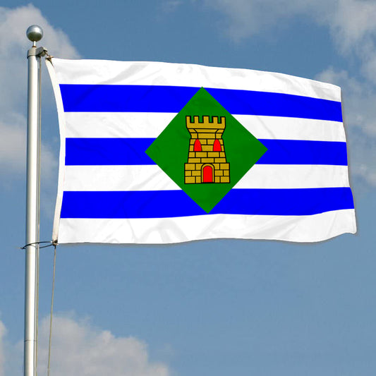 Fyon Vieques, Puerto Rico Flag Banner