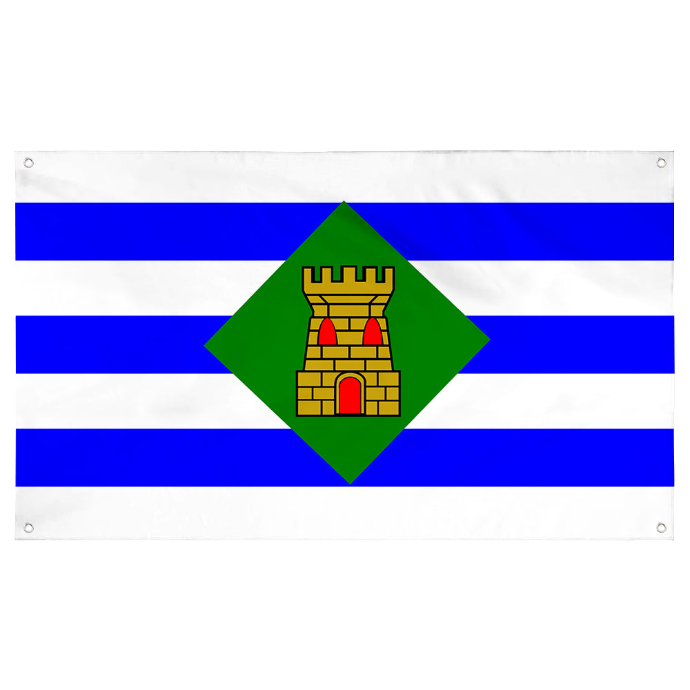 Fyon Vieques, Puerto Rico Flag Banner