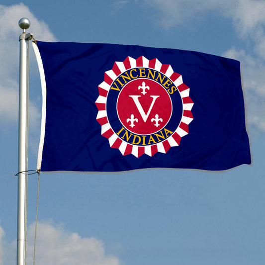 Fyon Vincennes,Indiana Flag Banner