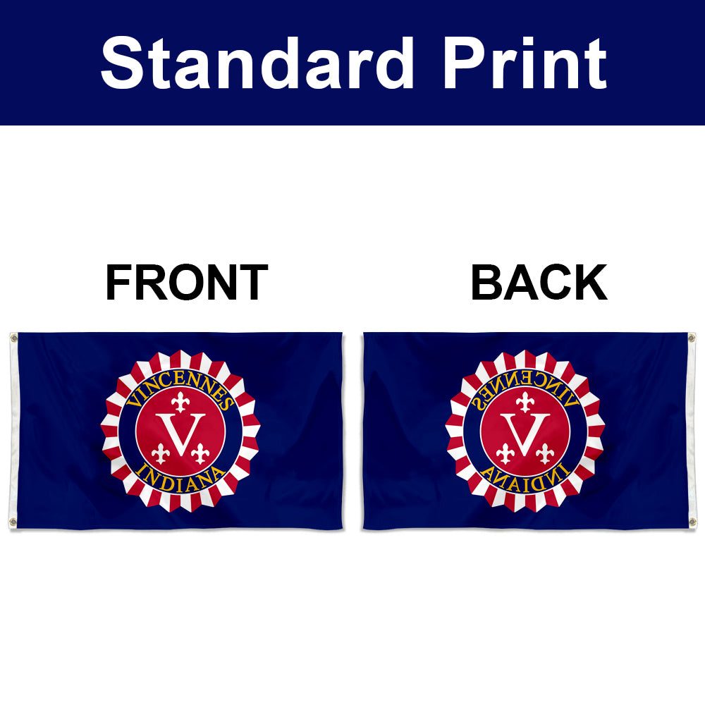 Fyon Vincennes,Indiana Flag Banner
