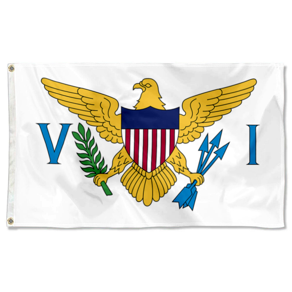 Fyon Virgin Islands of the United States Flag Banner