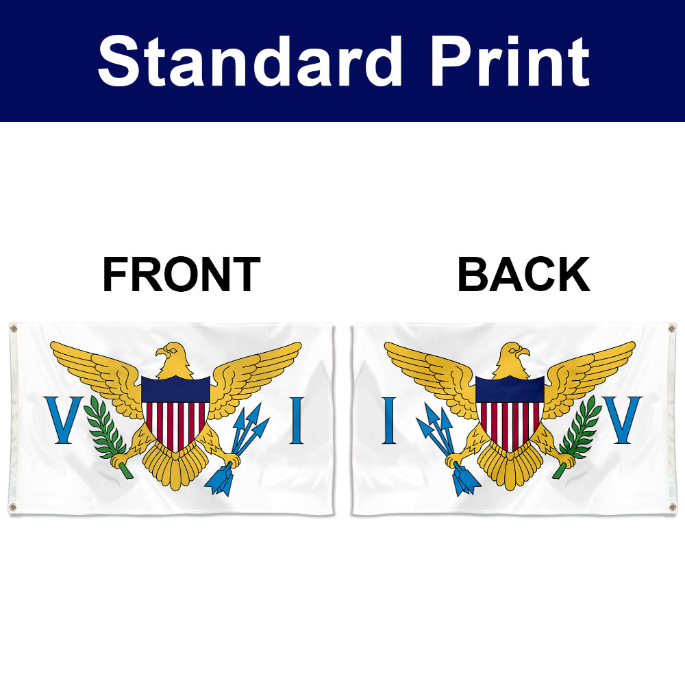 Fyon Virgin Islands of the United States Flag Banner