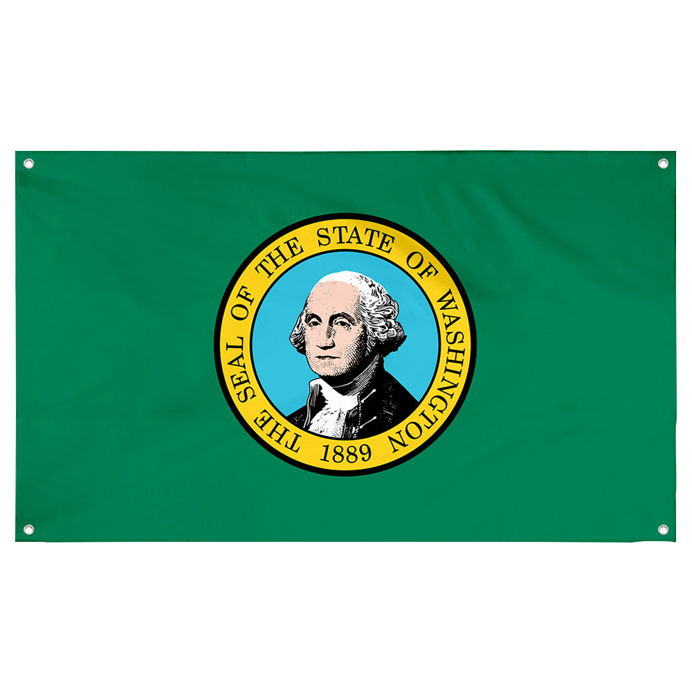Fyon Washington Flag Banner