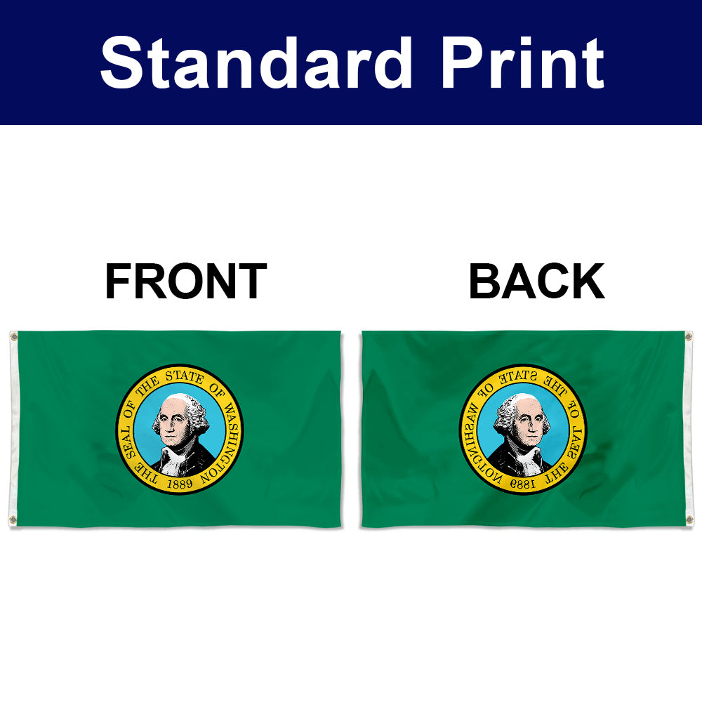 Fyon Washington Flag Banner