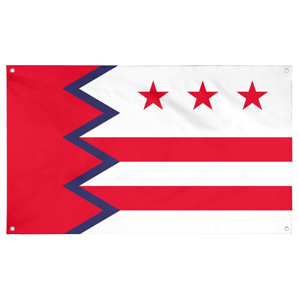 Fyon Washington, Maine Flag Banner