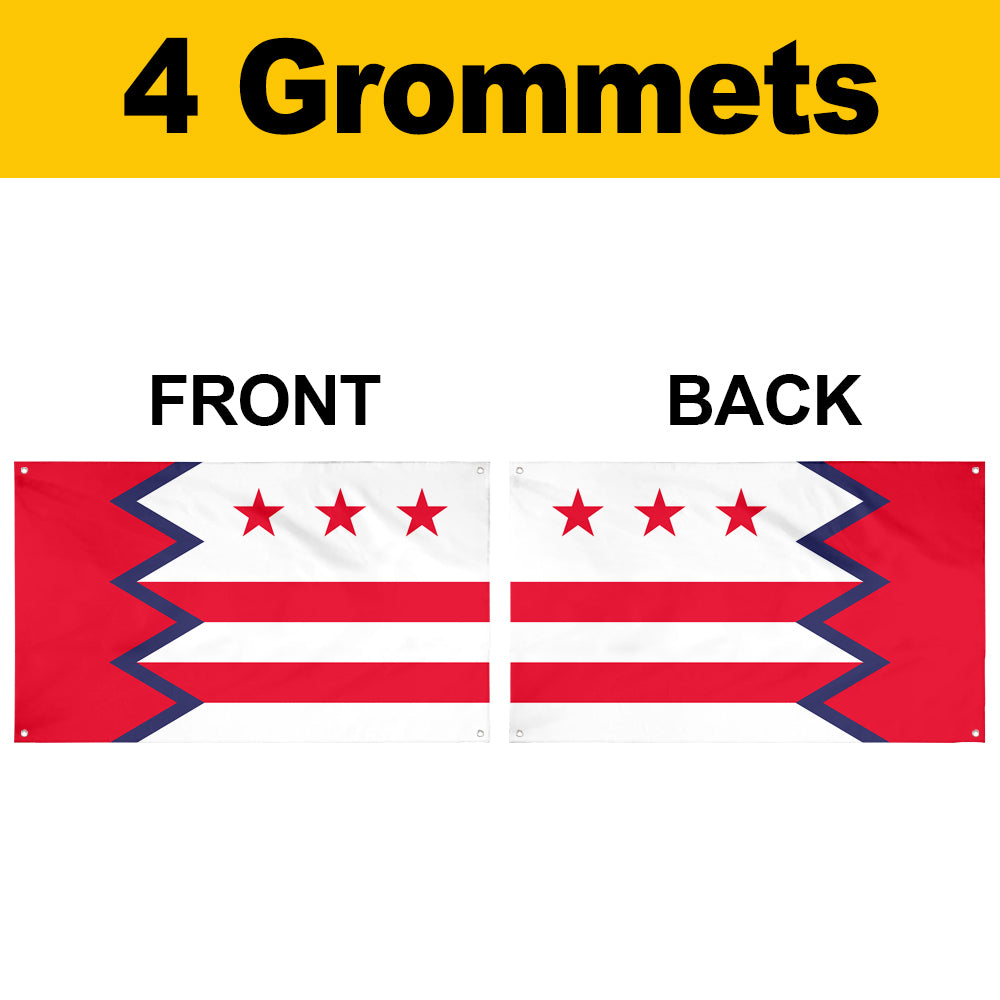 Fyon Washington, Maine Flag Banner