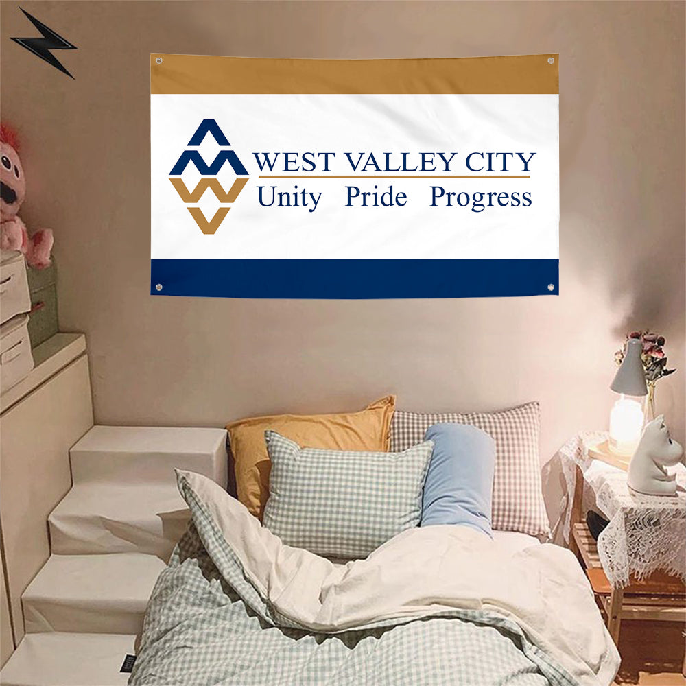 Fyon West Valley City, Utah Flag Banner