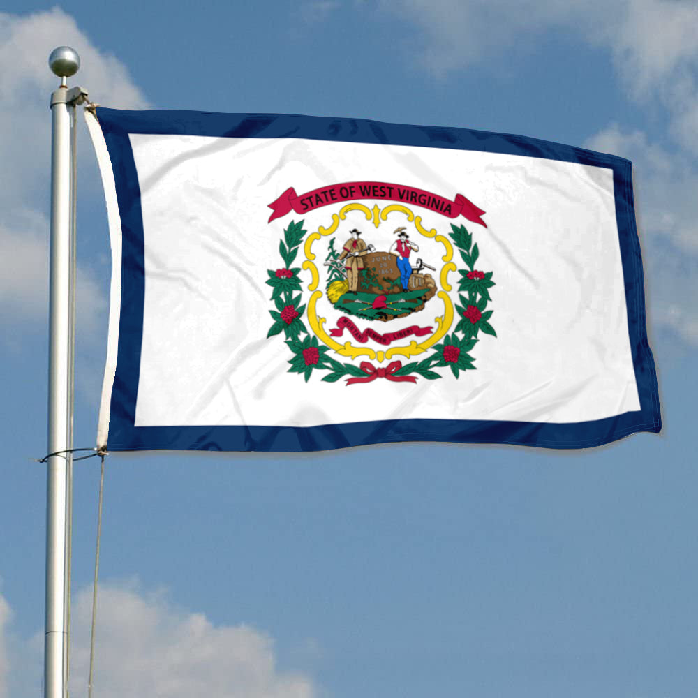 Fyon West Virginia Flag Banner