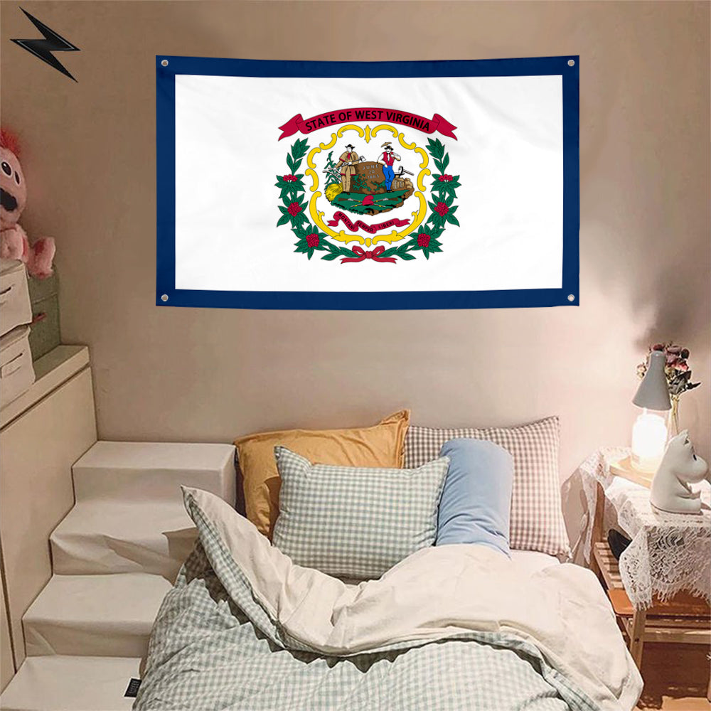 Fyon West Virginia Flag Banner