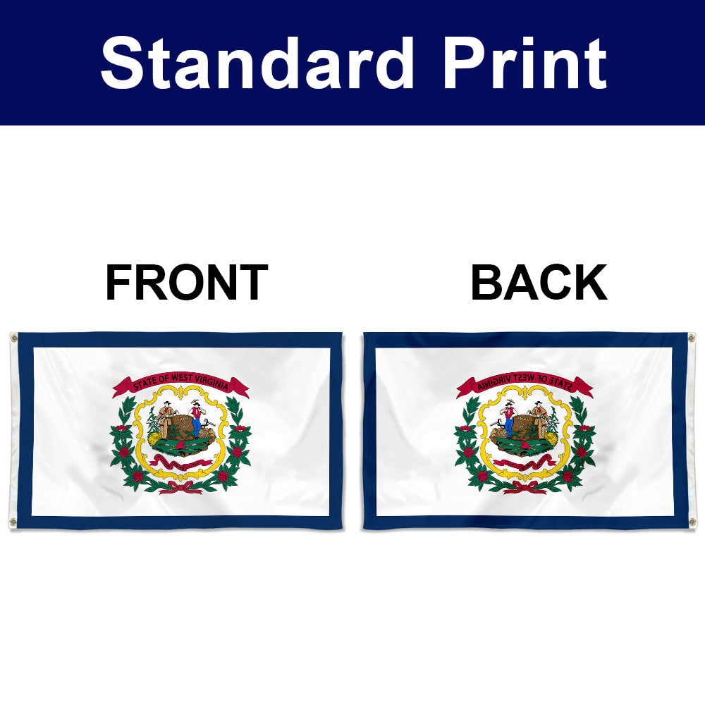 Fyon West Virginia Flag Banner