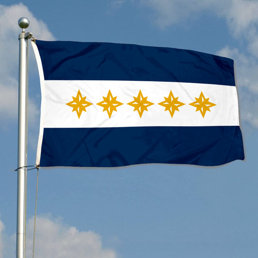 Fyon Wheeling, West Virginia Flag Banner