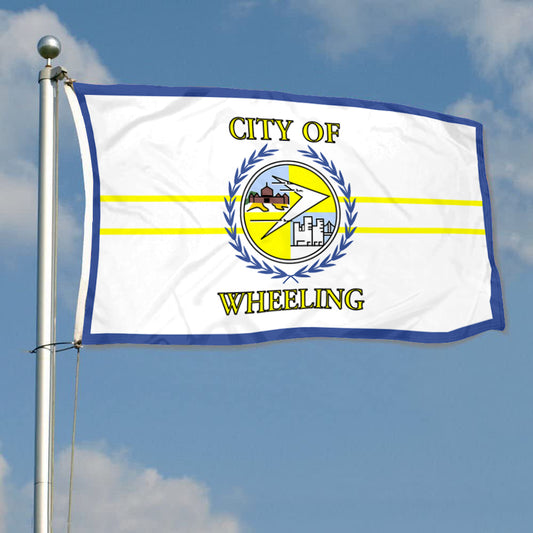 Fyon Wheeling, West Virginia (1968–2018) Flag Banner