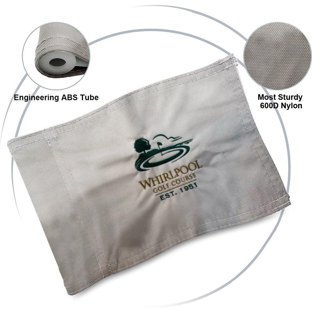 Fyon Whirlpool Golf Course Golf Pin Flag Banner