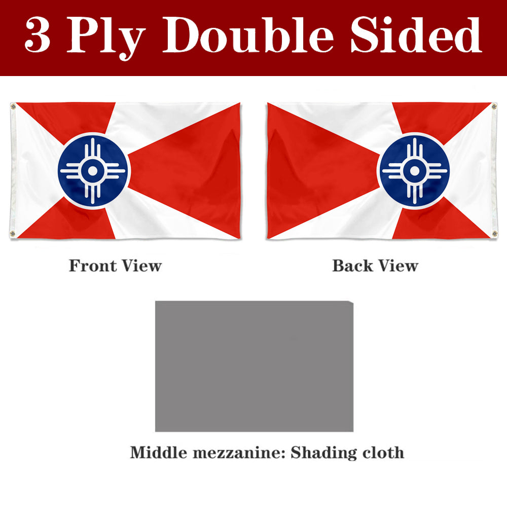 Fyon Wichita, Kansas Flag Banner