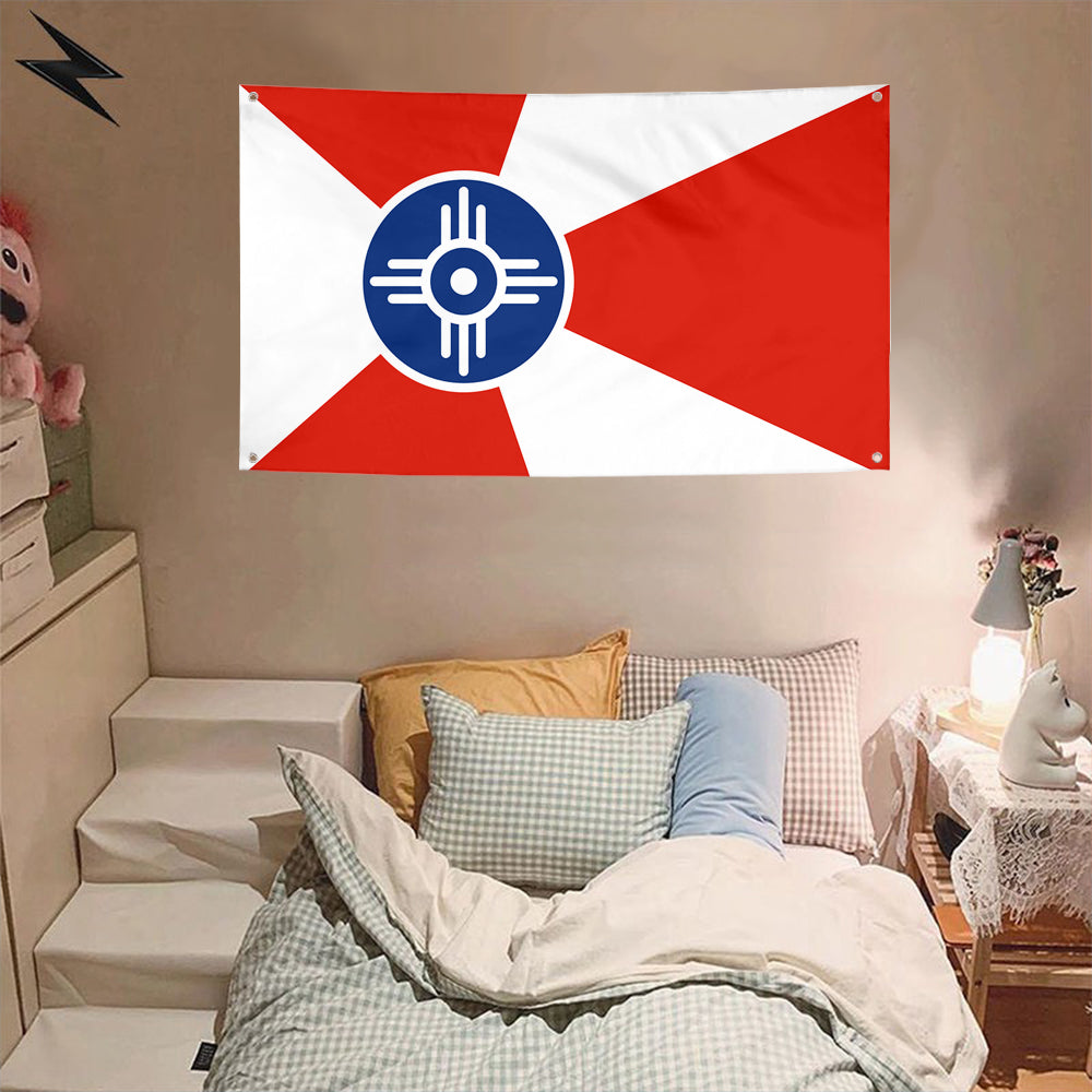 Fyon Wichita, Kansas Flag Banner