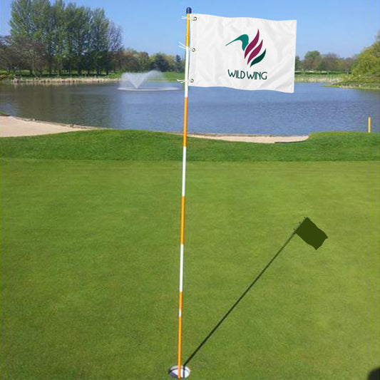 Fyon Wild Wing Country Club Golf Pin Flag Famous Myrtle Beach Country Club C18 Glof Flag Banner Grommets