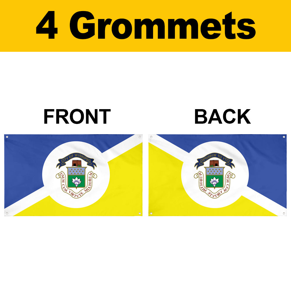 Fyon Winnipeg, Canada Flag Banner