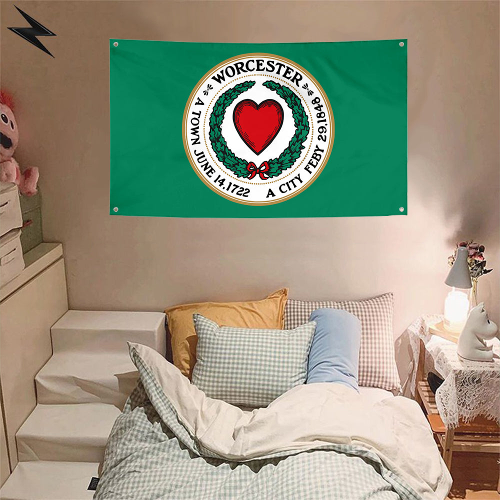 Fyon Worcester, Massachusetts Flag Banner