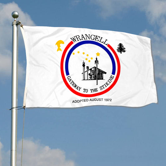 Fyon Wrangell, Alaska Flag Banner