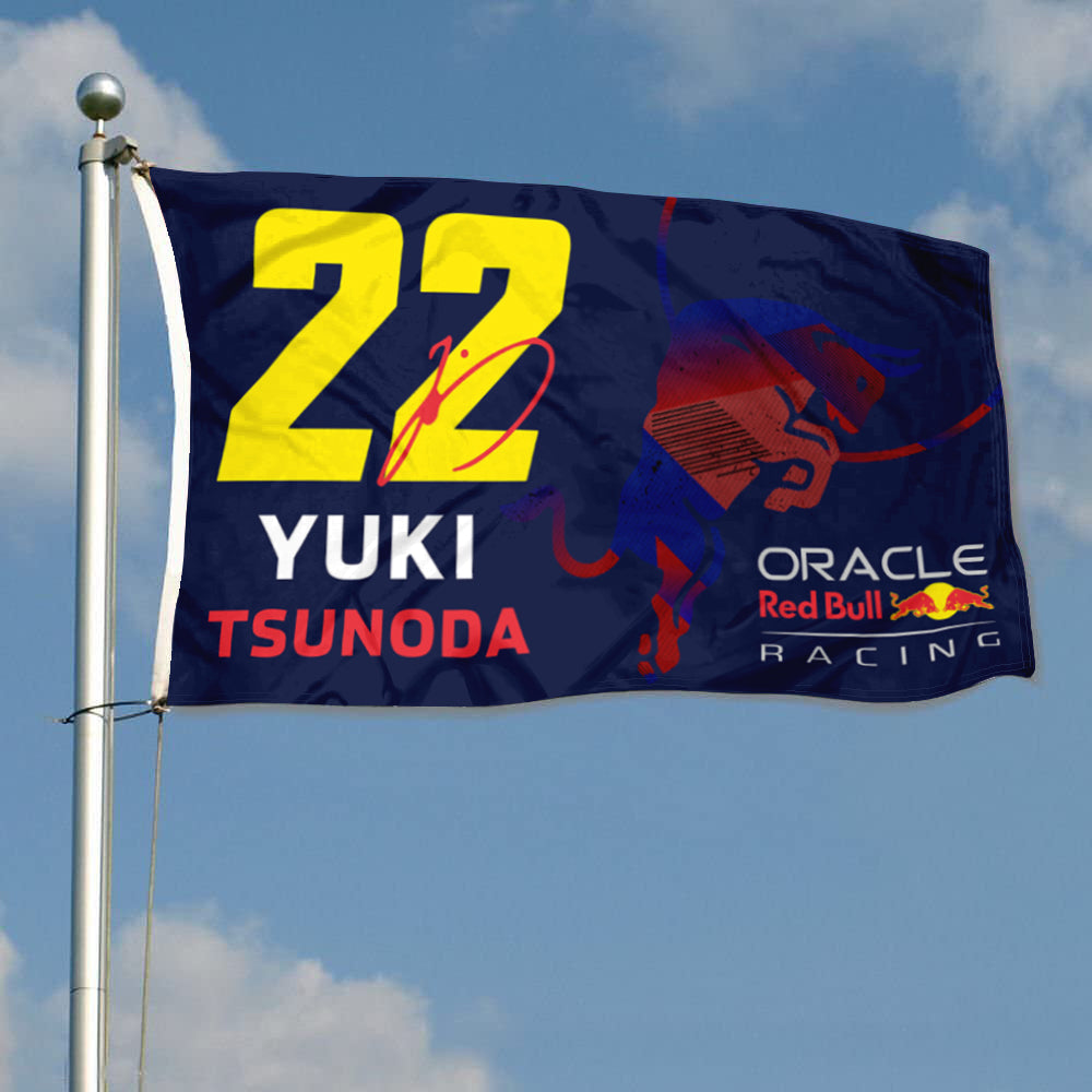 Fyon Yuki Tsunoda 22# Flag Racing Flags Banner