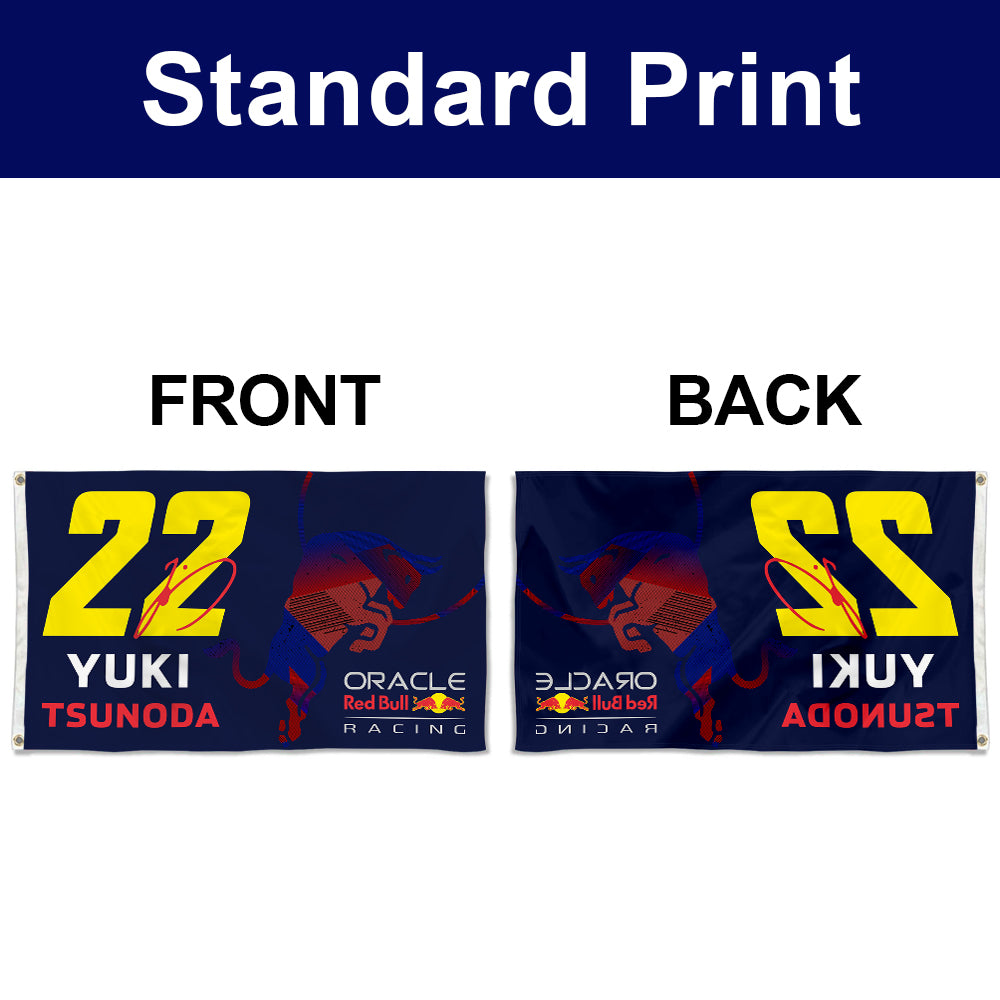 Fyon Yuki Tsunoda 22# Flag Racing Flags Banner