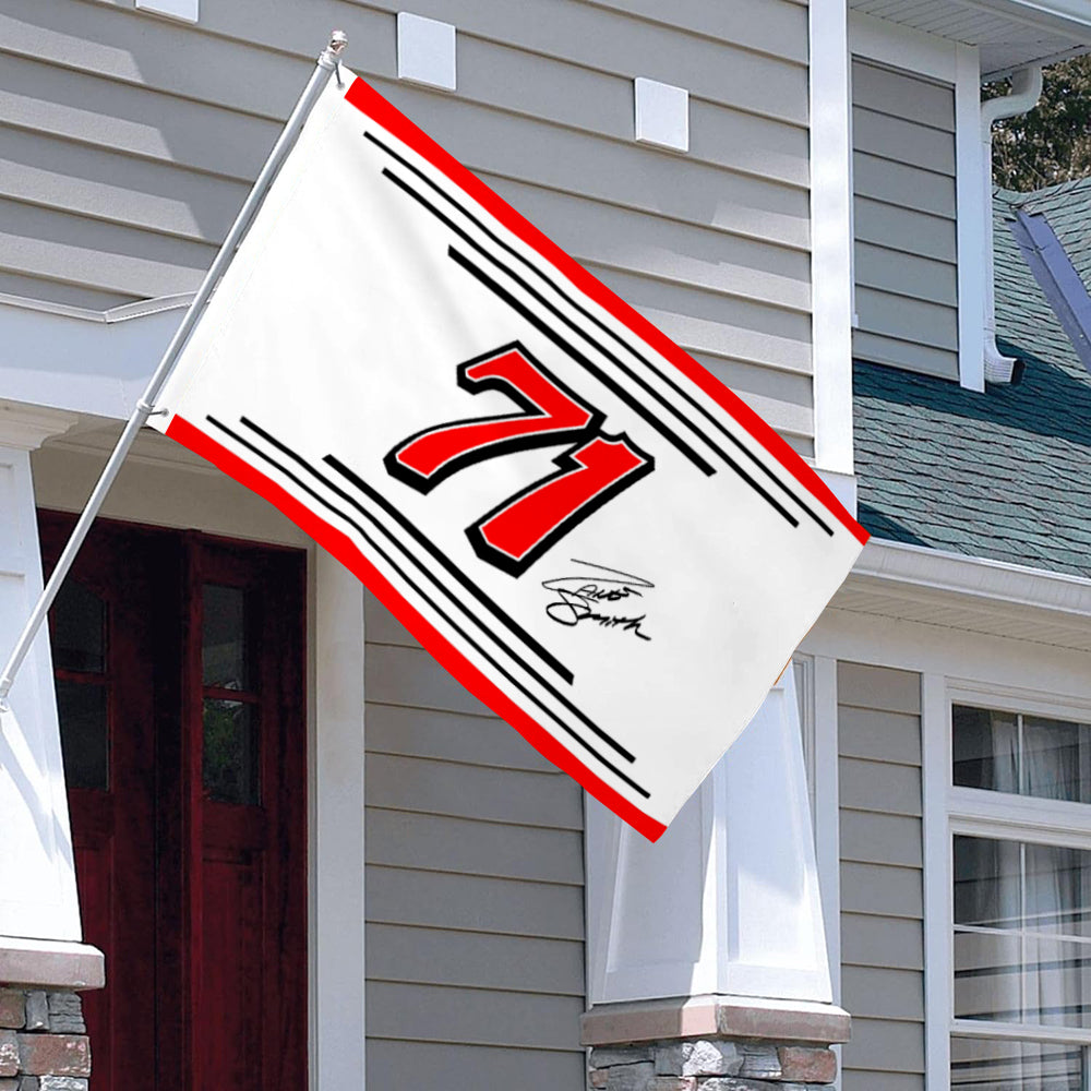 Fyon Zane Smith #71 2024 Flag Banner Indoor and Outdoor Banner