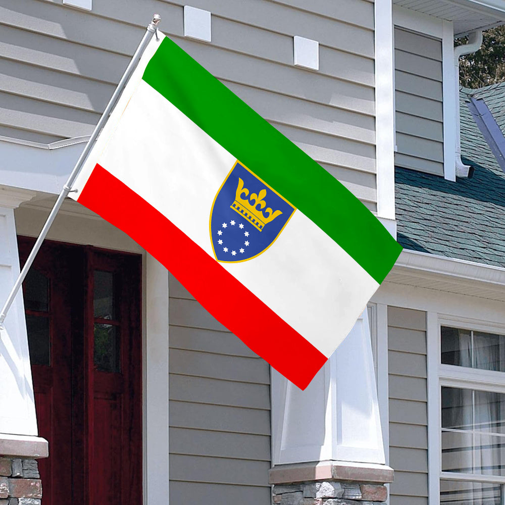 Fyon Zenica-Doboj, Bosnia Flag Indoor and outdoor banner