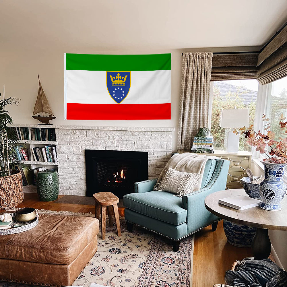 Fyon Zenica-Doboj, Bosnia Flag Indoor and outdoor banner
