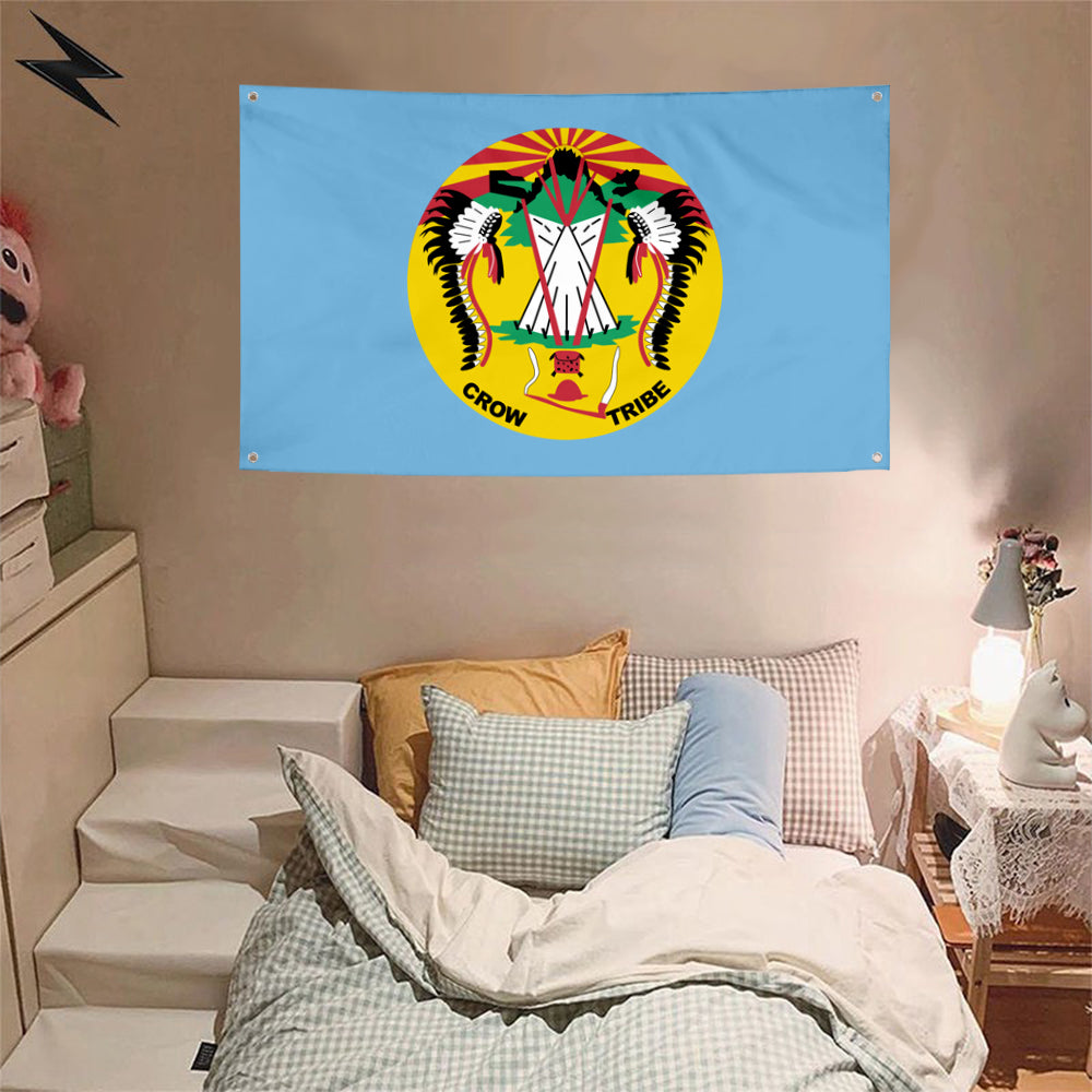 Fyon the Crow Nation Flag Banner