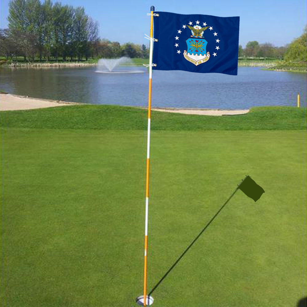 Fyon US Air Force Standard Golf Pin Flag Banner Grommet