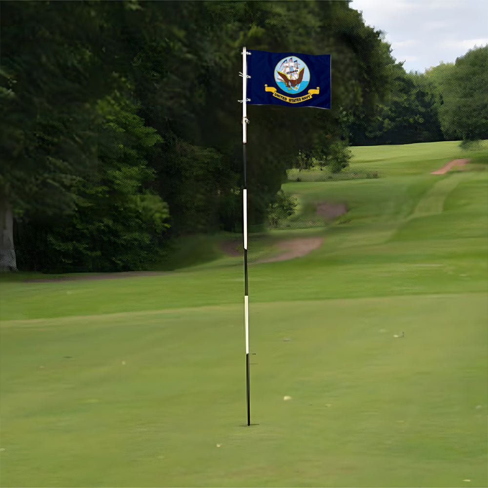 Fyon US Navy Standard Golf Pin Flag Banner Grommet