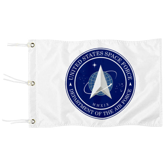 Fyon US Space Force Standard Golf Pin Flag Banner Grommet