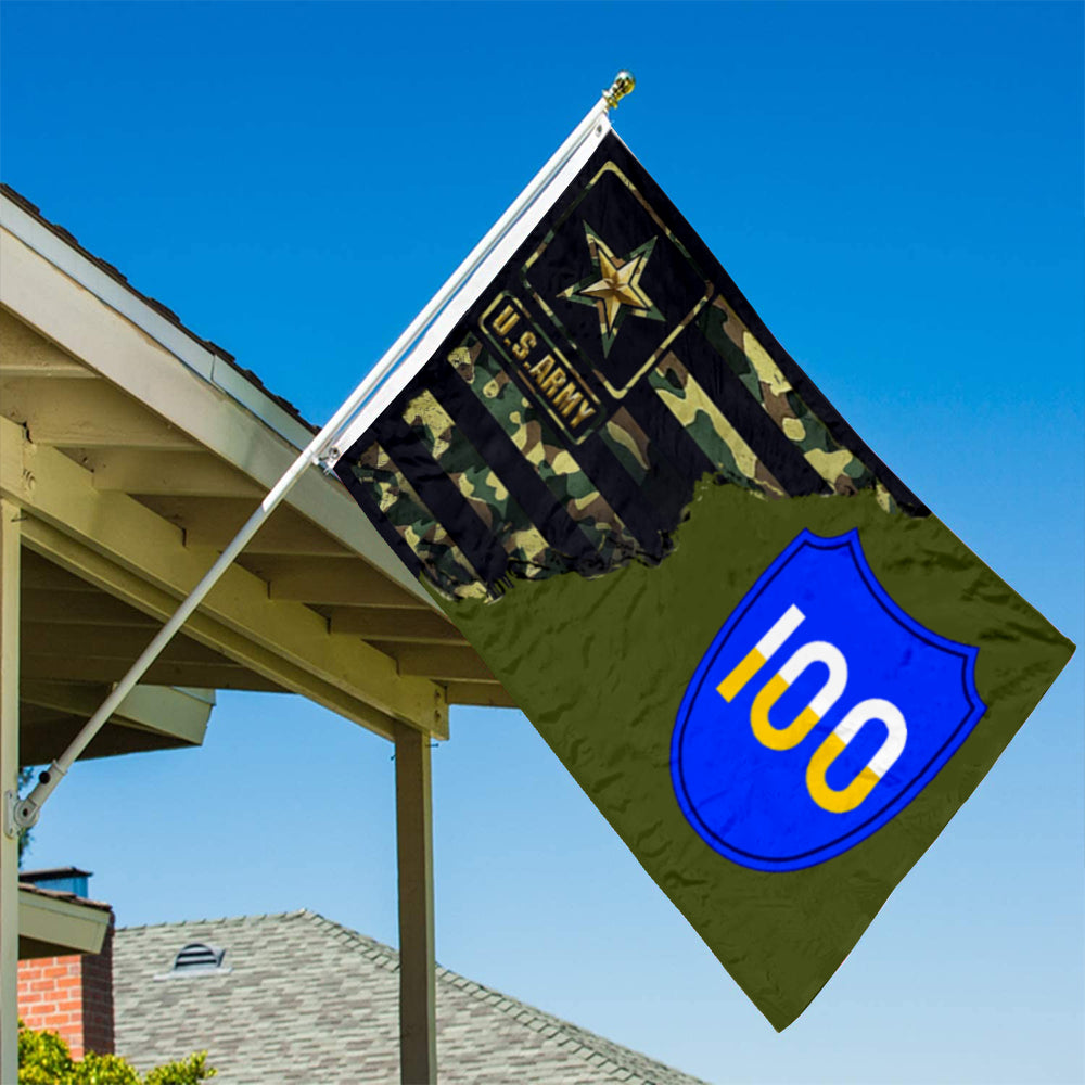 Fyon 100th Infantry division Flag Banner