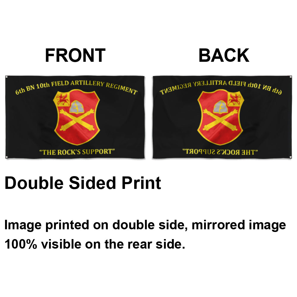 Fyon 10th Field Artillery Flag Indoor and outdoor banner